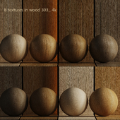 8 textures in wood 303 4k