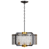 Black Modern Crystal Chandelier