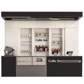 coffee shop and bar modern style set 477