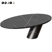 Eccentrico marble table