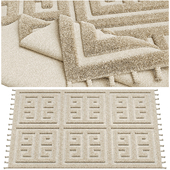Wool Rug Minos Beige