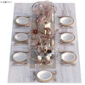 Tableware dining table set 474