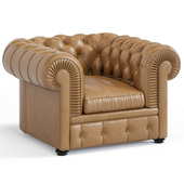 Chester One Little Armchair by Poltrona Frau