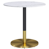 Orbit Restaurant Round Dining Table - Porcelain westelm.com