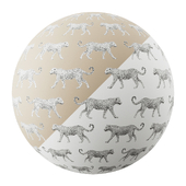 Leopard Motif Wallpaper 4K