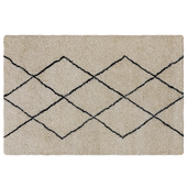 Wool Rug Berber Cream