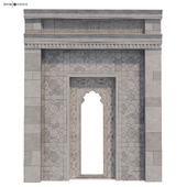 Arabic turkish  islamic architectural element set 500