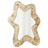 Ditto Burl Mirror by FFORM