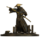 Samurai figurine 005