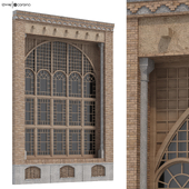 Arabic-Turkish-Persian Mansion - 3D element of Qajar style set 511