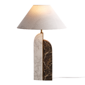 Brown Carrara Table Lamp