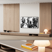 564 tv wall kit 16 minimal living room zone with wall panels and decor