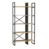 Стеллаж прямой LEVE DETROIT BOOKCASE