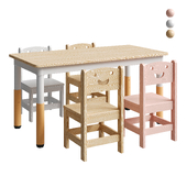 Indoor Children Play Table for 5 to 7 Years