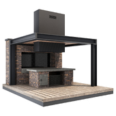 Brick gazebo