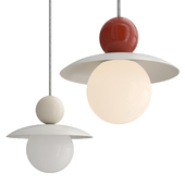 Pendant light wrought iron