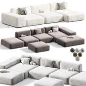 Corner sofa Dorvan Desiree Modular sofa