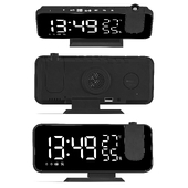 Digital Projection Alarm Clock EN8827