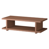 Annora Walnut Coffee Table Allmodern