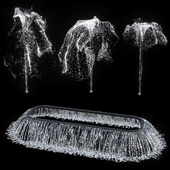 Waterfall fountains 116