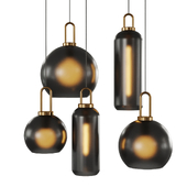 Pendant light Lampatron GAUSS Smoke  5