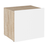 ОМ Тумба DIWO Коломна 40 напольная, 40x38x33,6 см, белый, дуб сонома