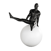 Dynamic Gymnast Sculpture