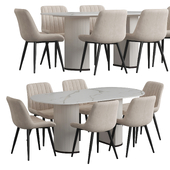 Stoolgroup Opera Harlem Dining set