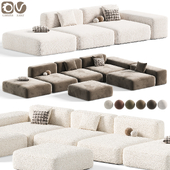 Corner sofa Dorvan Desiree Modular sofa