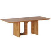 Tegan 92 Dining Table