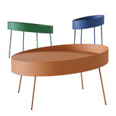 COIN cocktail table