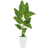 Nearly Natural Travelers Palm Artificial Tree Planter
