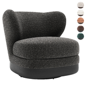Bernhardt | Beck Fabric Swivel Chair
