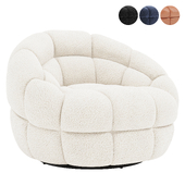 Bernhardt | Coco Fabric Swivel Chair