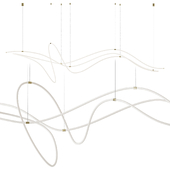 Line Art Geometry Chandelier