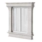 Architectural Classic Window 3D Model 6