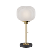 Настольная лампа Pottery Barn Nausica Ribbed Glass Table Lamp
