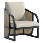 Palermo Chair Stinson Cream Charcoal