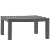 Sunbrella Outdoor Sectional Table