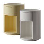 Kane Round Storage Nightstand by Urban Outfitters