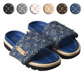 Тапочки Мюли Pool Pillow Louis Vuitton