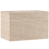 Artifacts Rattan Rectangular Double Toilet Roll Holder