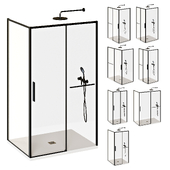Vincea angle shower door Slim Soft
