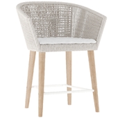 Boyd Outdoor Dining Armchair with Cushion
