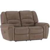 Flexsteel Town Fabric Reclining Loveseat