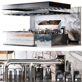 industrial cafe