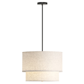 RH TWO TIER ROUND Shade Linen