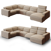 CASSONI MODULAR recliner SOFA