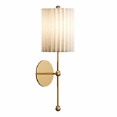 Marceau Boule Polished Brass Wall Sconce by CB2