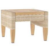 Crosley Capella Outdoor Wicker side table